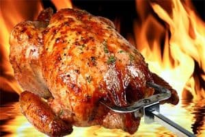 máquinas de pollos asados