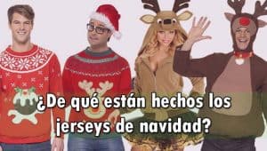 de que estan hechos los jerseys de navidad