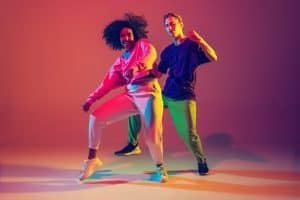 bailando hip hop