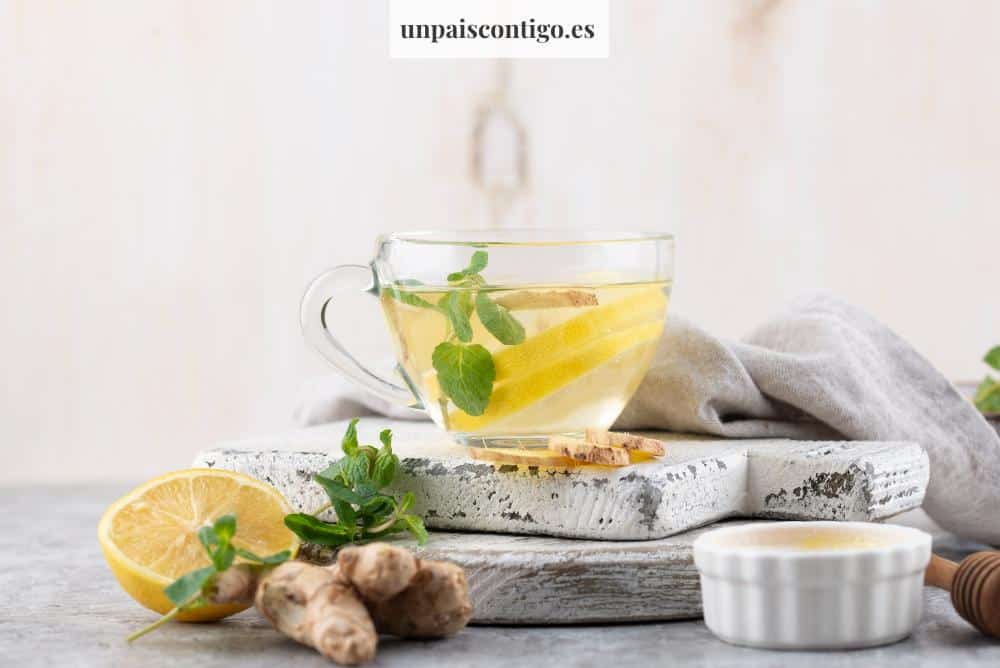 Cómo hacer infusión de jengibre y limón paso a paso