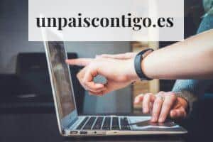 person using laptop