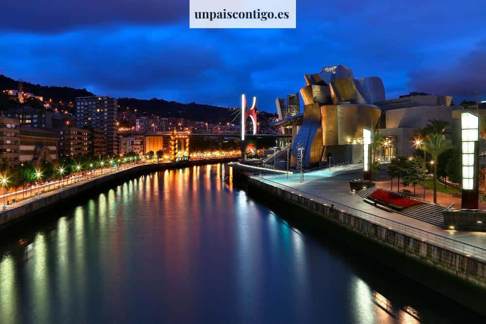 bilbao por la noche